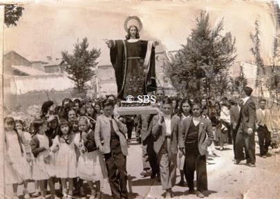 Procesión con San Juan