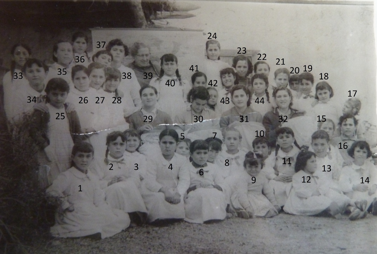 Escuela 1955 en Cañamares