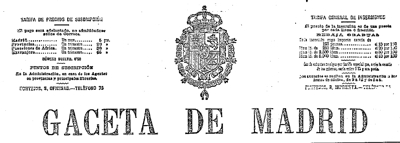 Gaceta de Madrid